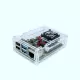 Raspberry PI 4 Model B Acrylic Case with Cooling Fan Slot Raspberry PI 4 Model B Acrylic Case with Cooling Fan Slot