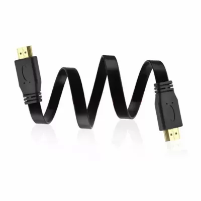 HDMI to HDMI 1M Flat Pure Copper Black HDMI to HDMI 1M Flat Pure Copper Black
