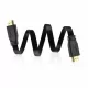 HDMI to HDMI 1M Flat Pure Copper Black HDMI to HDMI 1M Flat Pure Copper Black