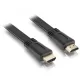 HDMI to HDMI 1M Flat Pure Copper Black HDMI to HDMI 1M Flat Pure Copper Black