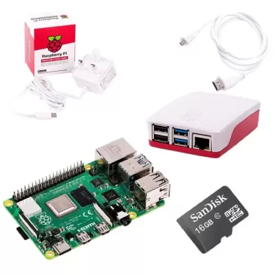 Raspberry Pi 4 Model B 1GB Starter Kit Raspberry Pi 4 Model B 1GB Starter Kit