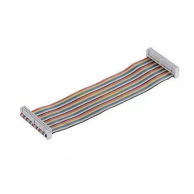 Raspberry Pi 40 Pin Colorful Rainbow GPIO Female to Female Cable 20CM Raspberry Pi 40 Pin Colorful Rainbow GPIO Female to Female Cable 20CM
