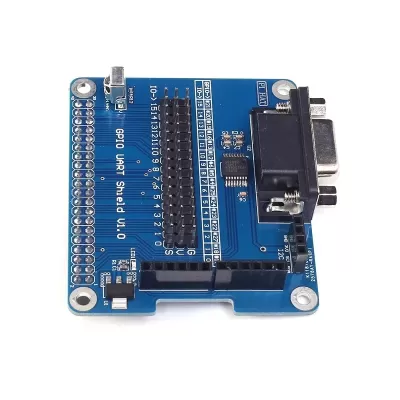 Raspberry Pi GPIO UART HAT Shield V1.0 Raspberry Pi GPIO UART HAT Shield V1.0