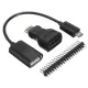 Raspberry Pi zero 3in1 Micro USB Cable Pin Header HDMI Adapter Raspberry Pi zero 3in1 Micro USB Cable Pin Header HDMI Adapter