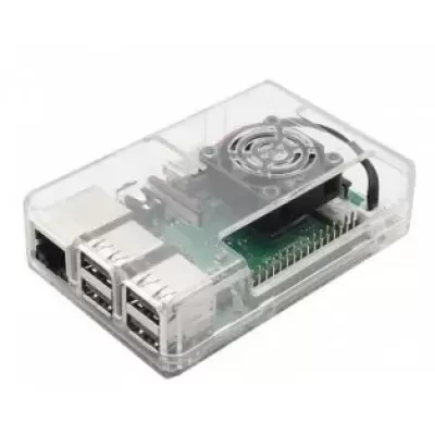 Semi Transparent Case for Raspberry PI 4B Semi Transparent Case for Raspberry PI 4B