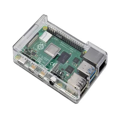 Semi Transparent Case for Raspberry PI 4B Semi Transparent Case for Raspberry PI 4B