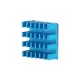 Set of Blue Aluminum Heatsink for Raspberry Pi