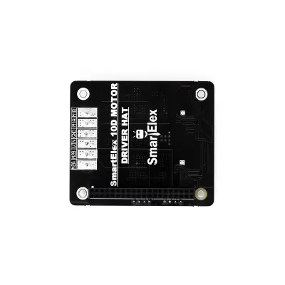 SmartElex 10D DC Motor Driver HAT for Raspberry Pi SmartElex 10D DC Motor Driver HAT for Raspberry Pi
