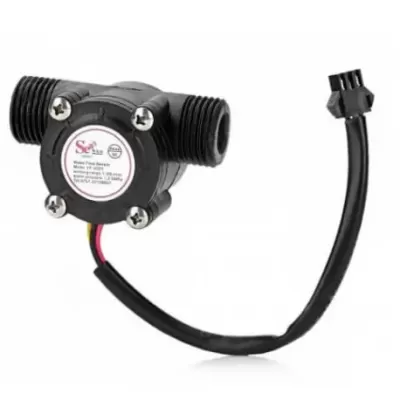 YF-S201 Water Flow Measurement Sensor with 1-30Liter/min Flow Rate Black YF-S201 Water Flow Measurement Sensor with 1-30Liter/min Flow Rate Black