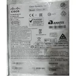 Cisco 2921 K9 Router w/3 GE4 EHWIC 3 DSP 1 SM 256MB CF512MB DRAM IPB