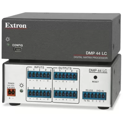 Extron DMP 44LC 4x4 Digital Matrix Processor Fair No Adapter Extron DMP 44LC 4x4 Digital Matrix Processor Fair No Adapter