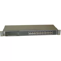 LevelOne FSW-2410TX 24 port 100MBit Fast Ethernet Switch 19inch Rack