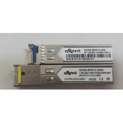 Syrotech 1.25G Bidi SFP 20 KM (1 Pair)-GOXS Bi3512-20D andGOXS-Bi5312-20SC)