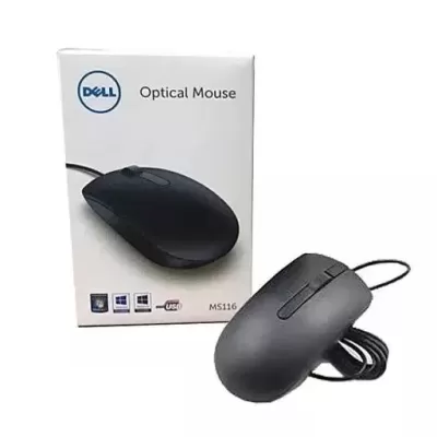Original Dell MS116 USB Wired Optical Mouse Original Dell MS116 USB Wired Optical Mouse