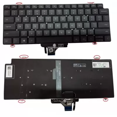 Dell Latitude 7410 7410 2-in-1 Laptop Backlit Keyboard Dell Latitude 7410 7410 2-in-1 Laptop Backlit Keyboard