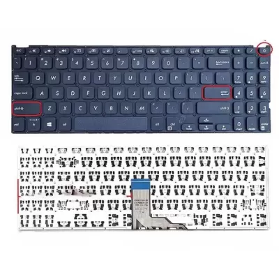 Asus Vivobook 15 X509 Series Laptop Keyboard - Compatible with X509U, X509UA, X509UB, X509F, X509FA, X509FB, X509FJ, X509FL, X509M Models