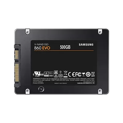 Samsung 860 EVO 500GB SSD SATA 2.5inch Solid State Drive MZ-76E500 Samsung 860 EVO 500GB SSD SATA 2.5inch Solid State Drive MZ-76E500