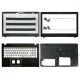 Laptop Full Body For Acer Aspire E5-575 E5-575G E5-523 E5-553 575 E5-576 E5-576G TMP259 P259 TX50 N16Q2 Screen Cover Top Panel Front Bezel Bottom Case Palmrest Frame Touchpad Hinges