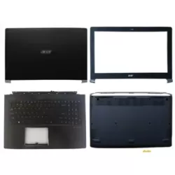 Laptop Full Body For Acer Aspire V Nitro VN7-593 VN7-593G Screen Cover Top Panel Front Bezel Bottom Case Palmrest Frame Touchpad Hinges