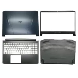Laptop Full Body For Acer Nitro 5 AN515-56 AN515-57 54 55 43 AN515-50 N20C1 Screen Cover Top Panel Front Bezel Bottom Case Palmrest Frame Touchpad Hinges
