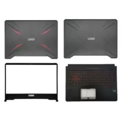 Laptop Full Body For ASUS TUF Gaming FX505 FX505G FX505GD FX505D FX86 FX86F FX95 Screen Cover Top Panel Front Bezel Bottom Case Palmrest Frame Touchpad Hinges