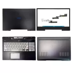 Laptop Full Body For Dell G7 15 7590 Screen Cover Top Panel Front Bezel Bottom Case Palmrest Frame Touchpad Hinges