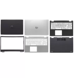 Laptop Full Body For Dell Inspiron 15 3501 3505 Screen Cover Top Panel Front Bezel Bottom Case Palmrest Frame Touchpad Hinges
