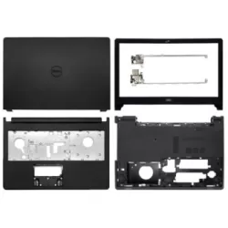 Laptop Full Body For Dell Inspiron 15 5000 5555 5558 5559 CMJK5 Screen Cover Top Panel Front Bezel Bottom Case Palmrest Frame Touchpad Hinges