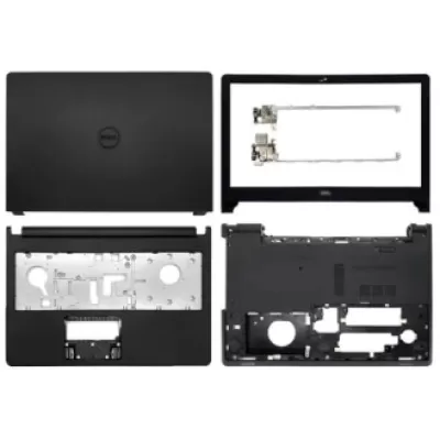 Laptop Full Body For Dell Inspiron 15 5000 5555 5558 5559 CMJK5 Screen Cover Top Panel Front Bezel Bottom Case Palmrest Frame Touchpad Hinges