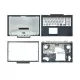 Laptop Full Body For DELL Inspiron 15 7000 7566 7567 Screen Cover Top Panel Front Bezel Bottom Case Palmrest Frame Touchpad Hinges