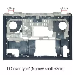 Laptop Bottom Case For DELL Inspiron 15 7000 7566 7567 ( D Cover )