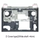 Laptop Full Body For DELL Inspiron 15 7000 7566 7567 Screen Cover Top Panel Front Bezel Bottom Case Palmrest Frame Touchpad Hinges