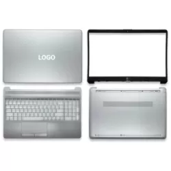 Laptop Full Body For HP 15-GW 15S-GR TPN-C151 Screen Cover Top Panel Front Bezel Bottom Case Palmrest Frame Touchpad Hinges