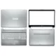 Laptop Full Body For HP 15-GW 15S-GR TPN-C151 Screen Cover Top Panel Front Bezel Bottom Case Palmrest Frame Touchpad Hinges