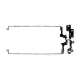 Laptop Full Body For HP 17-BS 17-AK 17G-BR TPN-W129 TPN-W130 LCD  Screen Cover Top Panel Front Bezel Bottom Case Palmrest Frame Touchpad Hinges