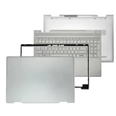 Laptop Full Body For HP ENVY X360 15-BP 15M-BQ TPN-W127 LCD Screen Cover Top Panel Front Bezel Bottom Case Palmrest Frame Touchpad Hinges