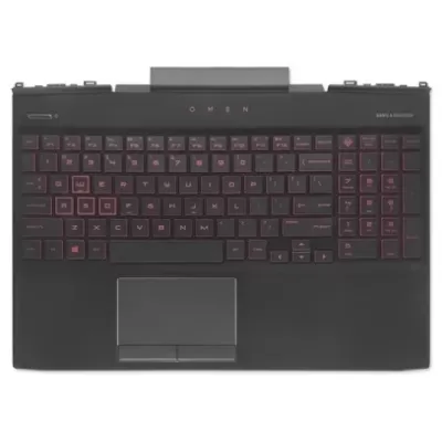 Laptop Full Body For HP OMEN 15-DC TPN-Q211 15-dc1055TX 15-DC1060TX 15-DC0013TX LCD Screen Cover Top Panel Front Bezel Bottom Case Palmrest Frame Touchpad Hinges