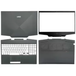 Laptop Full Body For HP OMEN 5 15-DH TPN-C143 LCD Screen Cover Top Panel Front Bezel Bottom Case Palmrest Frame Touchpad Hinges
