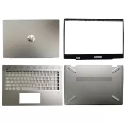 Laptop Full Body For HP Pavilion 14-CE TPN-Q207 Screen Cover Top Panel Front Bezel Bottom Case Palmrest Frame Touchpad Hinges