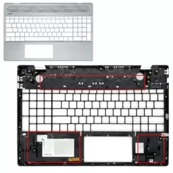 Laptop Palmrest For HP Pavilion 15-CS 15-CW TPN-Q208 Q210 Silver ( C Cover)
