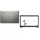 Laptop Full Body For Lenovo IdeaPad 320-15 320-15IKB 320-15ISK 320-15ABR Screen Cover Top Panel Front Bezel Bottom Case Palmrest Frame Touchpad Hinges