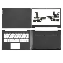 Laptop Full Body For Lenovo IdeaPad S340-14 S340-14IWL S340-14API Screen Cover Top Panel Front Bezel Bottom Case Palmrest Frame Touchpad Hinges