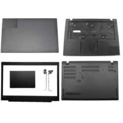 Laptop Full Body For Lenovo Thinkpad L580 L590 Screen Cover Top Panel Front Bezel Bottom Case Palmrest Frame Touchpad Hinges