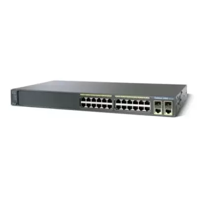 Cisco Catalyst WS-2960G-24TC-L 24 Ports 10/100/1000 Managed Switch Cisco Catalyst WS-2960G-24TC-L 24 Ports 10/100/1000 Managed Switch