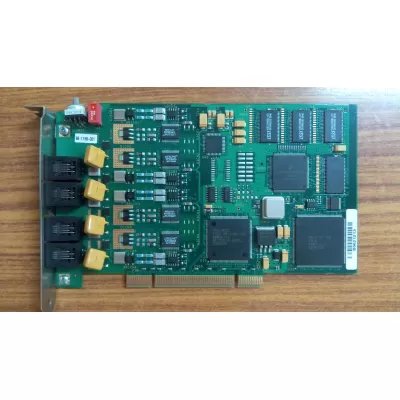 Dialogic D/4PCI 4 port analog telephony board (USED) Dialogic D/4PCI 4 port analog telephony board (USED)