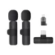 K9 Dual Wireless Lavalier Microphone Plug and Play, No Need APP & Bluetooth Collar Mic for All iPhone, iPad, Mac Devices for YouTube, Live Stream & Video Recording K9 Dual Wireless Lavalier Microphone Plug and Play, No Need APP & Bluetooth Collar Mic for All iPhone, iPad, Mac Devices for YouTube, Live Stream & Video Recording