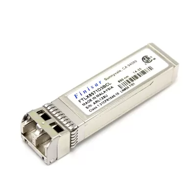 Finsar 10GBASE-SR/SW SFP+ Transceiver Module FTLX8571D3BCL Finsar 10GBASE-SR/SW SFP+ Transceiver Module FTLX8571D3BCL